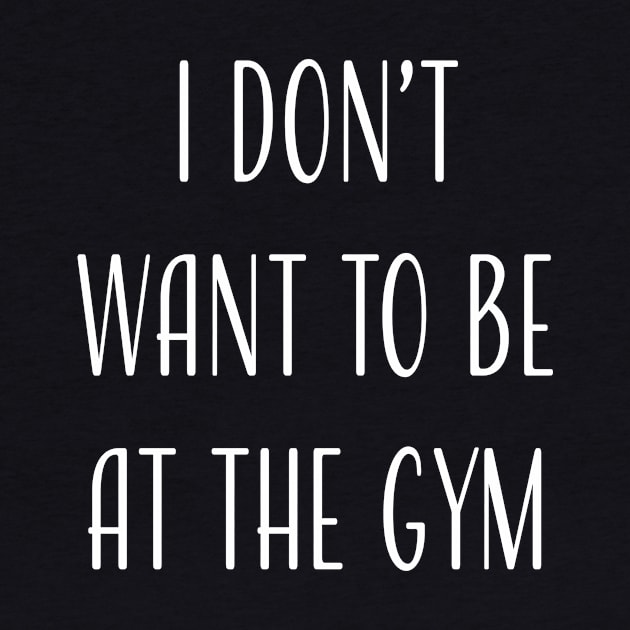Hate the Gym by MelissaJoyCreative